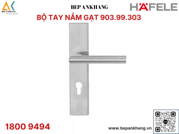 Tay nắm cửa chính đế dài Hafele - 903.99.303